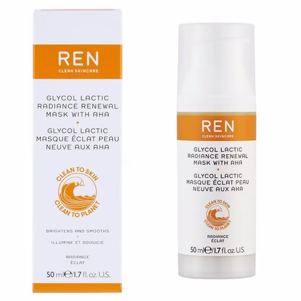 REN Glycol Lactic Radiance Renewal Mask
